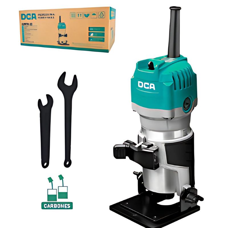 DCA - Ruteadora  550W 30000/MIN 6.35MM Box  AMP04-6B