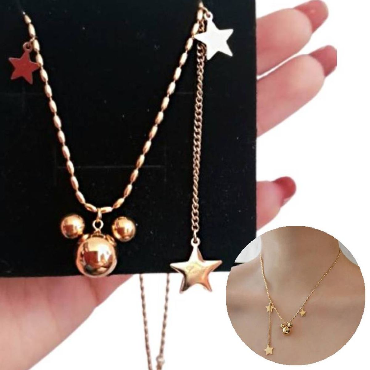 NO LOGO - Collar Dama Ratoncita Estrella