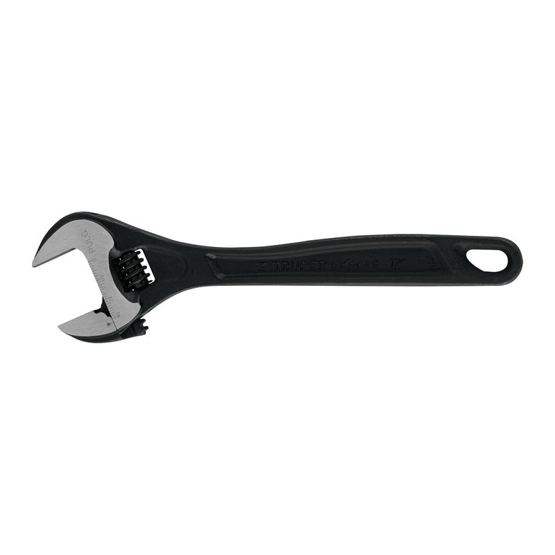 TRUPER - Llave francesa ajustable 12 profesional pavonada