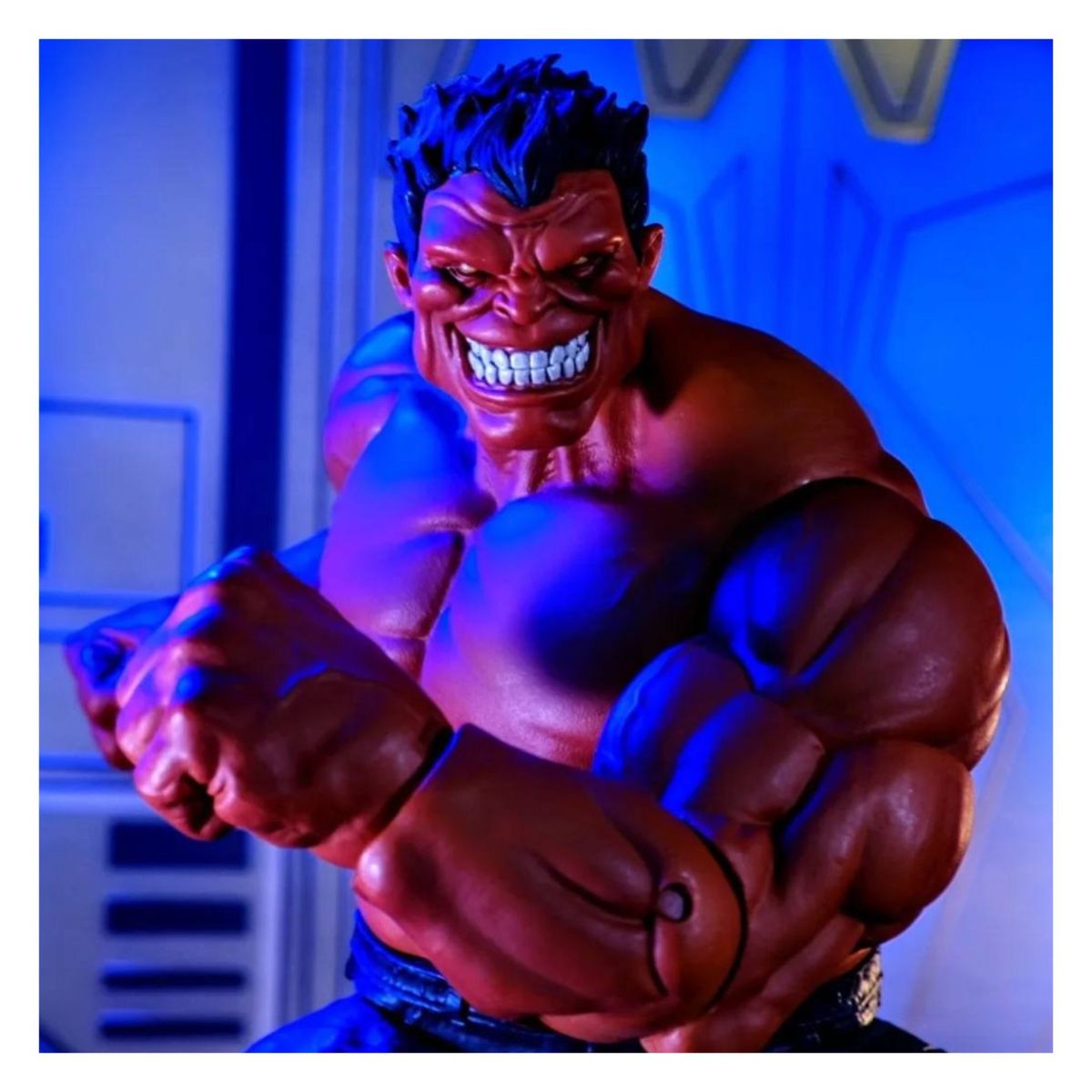 MARVEL - Figura de Acción Marvel Select Red Hulk Rojo