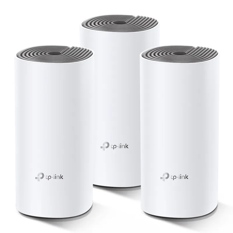 TP LINK - DECO E4 3-Pack SISTEMA MESH WIFI PARA TODA LA CASA AC1200