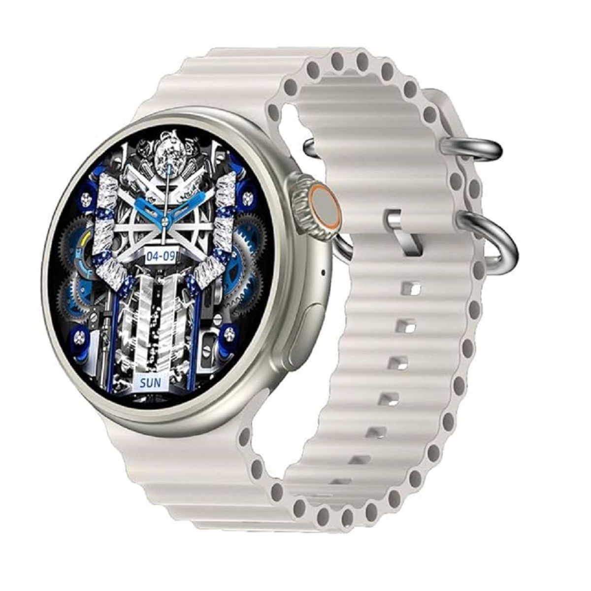 GENERICO - Smartwatch Z78 Ultra con pantalla AMOLED-PLATEADO