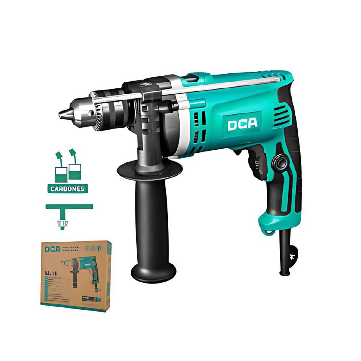 DCA - Taladro de Impacto 710W 0-3000MIN IMP0- 45000MIN Box