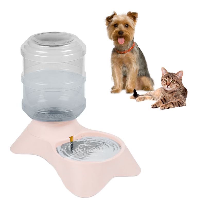 KELLER - Bebedero Automático para Mascotas 3 Lt Crema