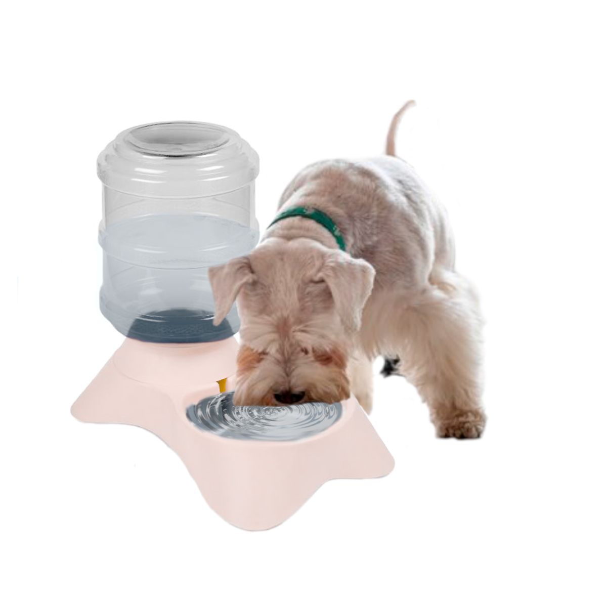 KELLER - Bebedero Automático para Mascotas 3 Lt Crema