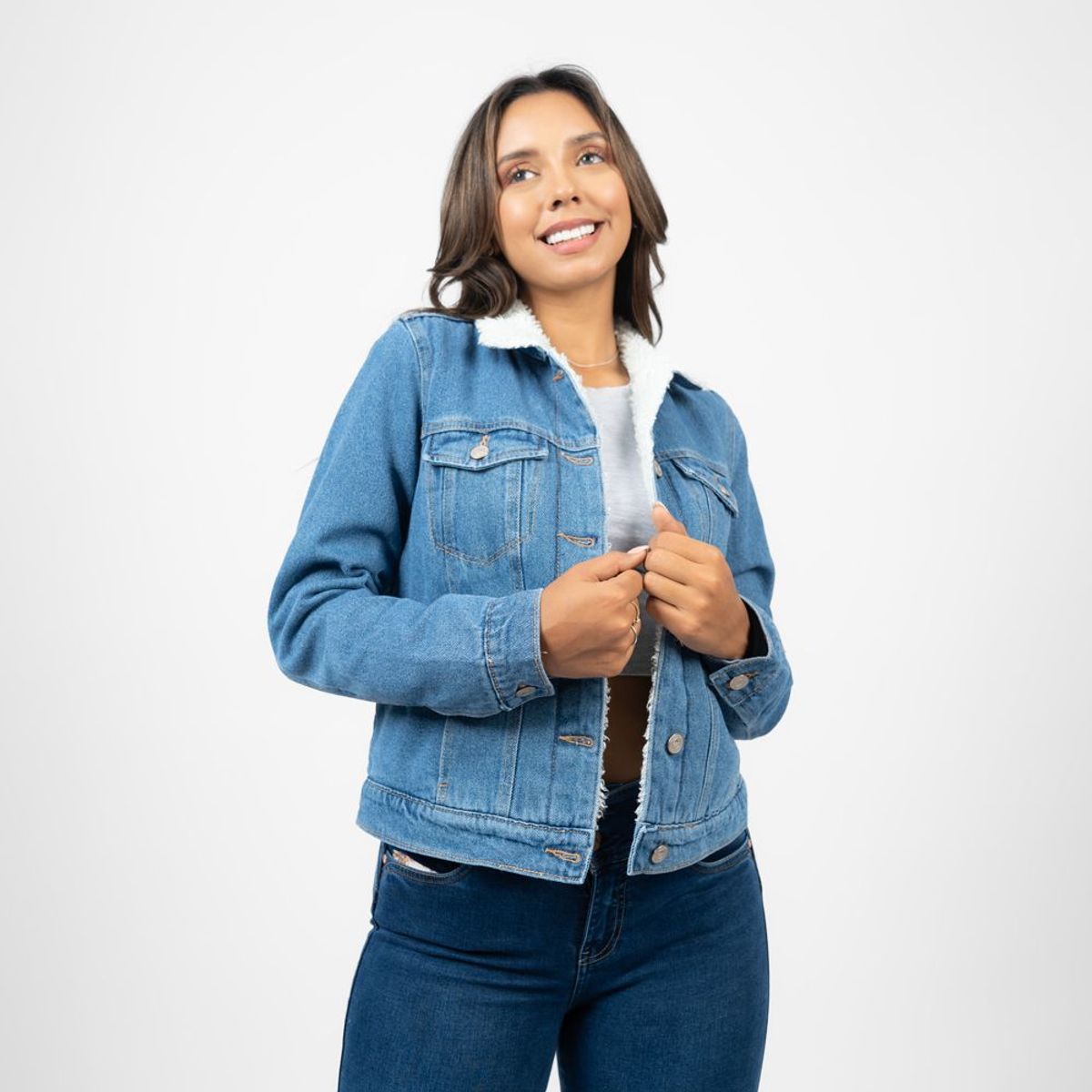 BRONCO - CASACA ICEHOUSE I DENIM RIGIDO