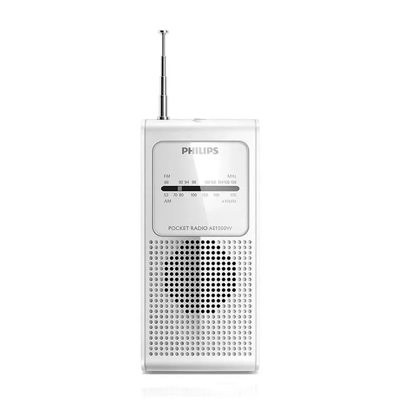 PHILIPS - Radio reloj Philips AE1500 Blanco