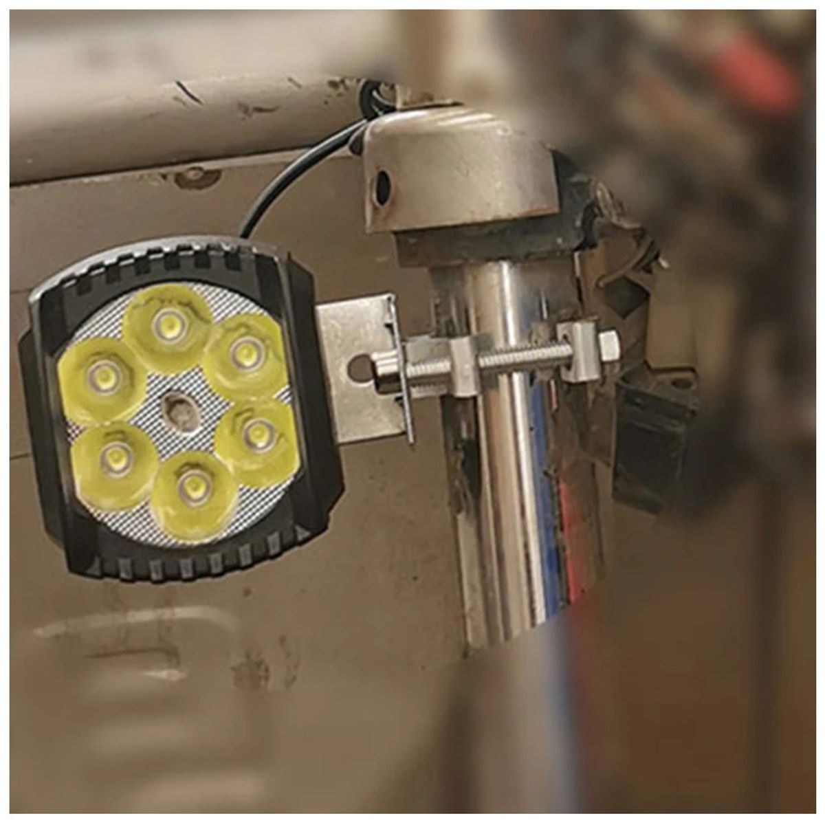 GENERICO - Base De Montaje Para NEblineros Led Para Moto