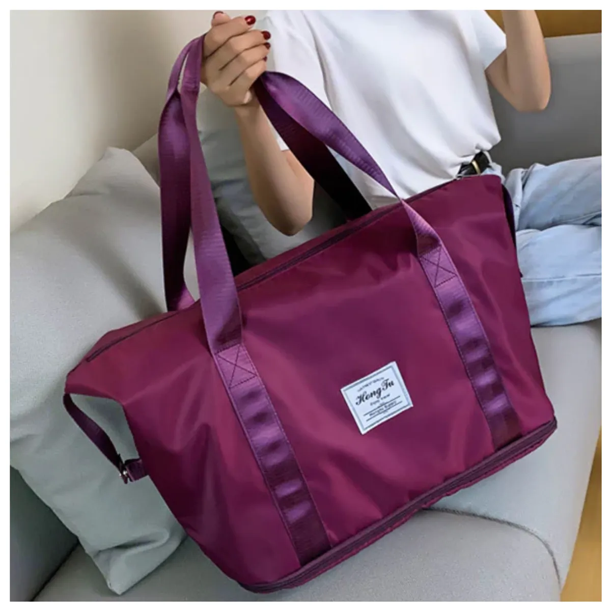 INSPIRA MARKET - Bolso maleta de viaje expandible travel multiusos