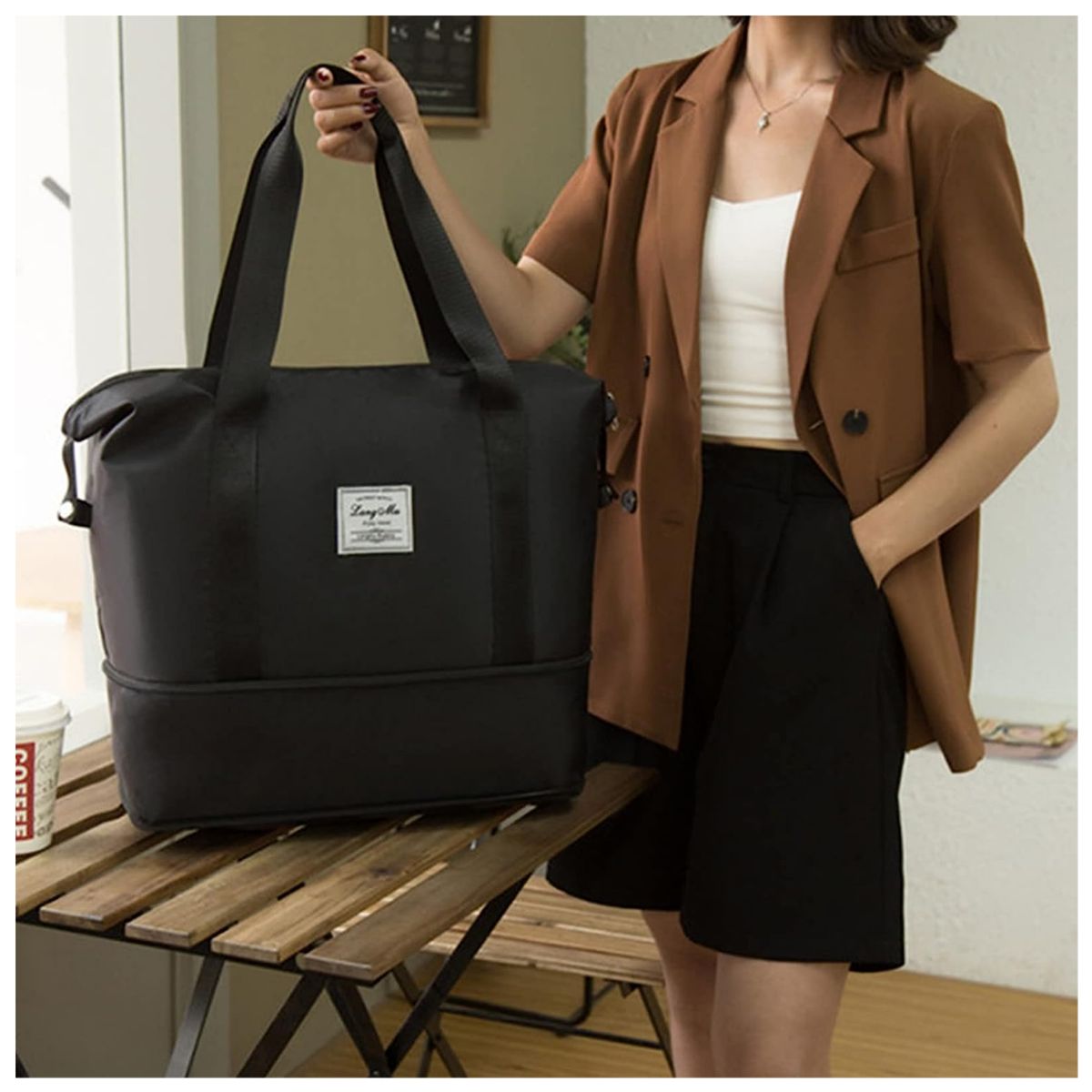 INSPIRA MARKET - Bolso maleta de viaje expandible travel multiusos