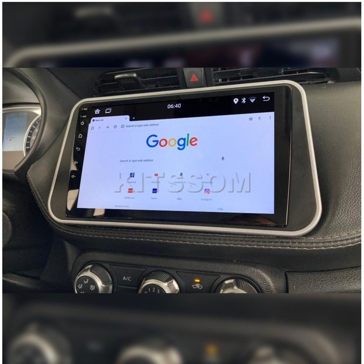 GENERICO - Autoradio Nissan Kicks Versa 2016-2020 +Cámara Full HD