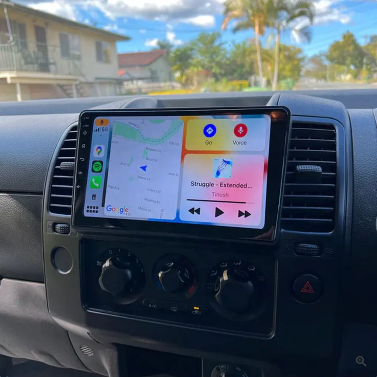 GENERICO - Autoradio Nissan Navara 2006-2012 +Cámara Full HD