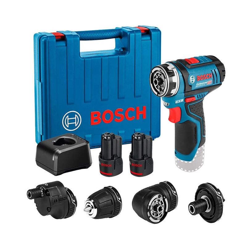 BOSCH - Atornillador Flexiclick 4 En 1 BOSCH Gsr 12V-15 Fc 38