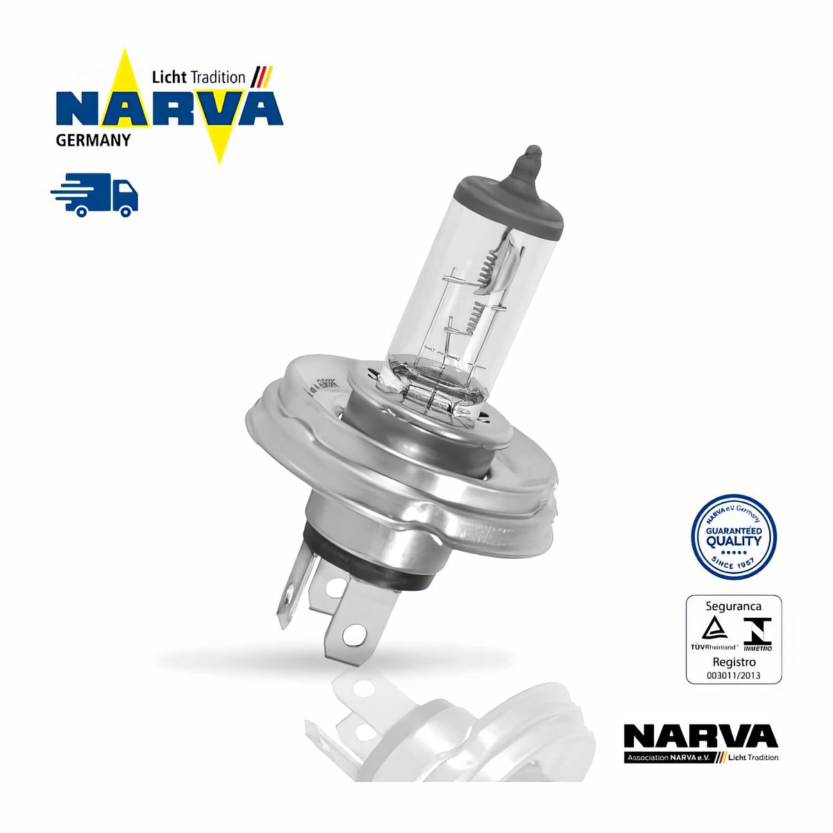 NARVA - Foco Narva H4 24v 75x70W P43T