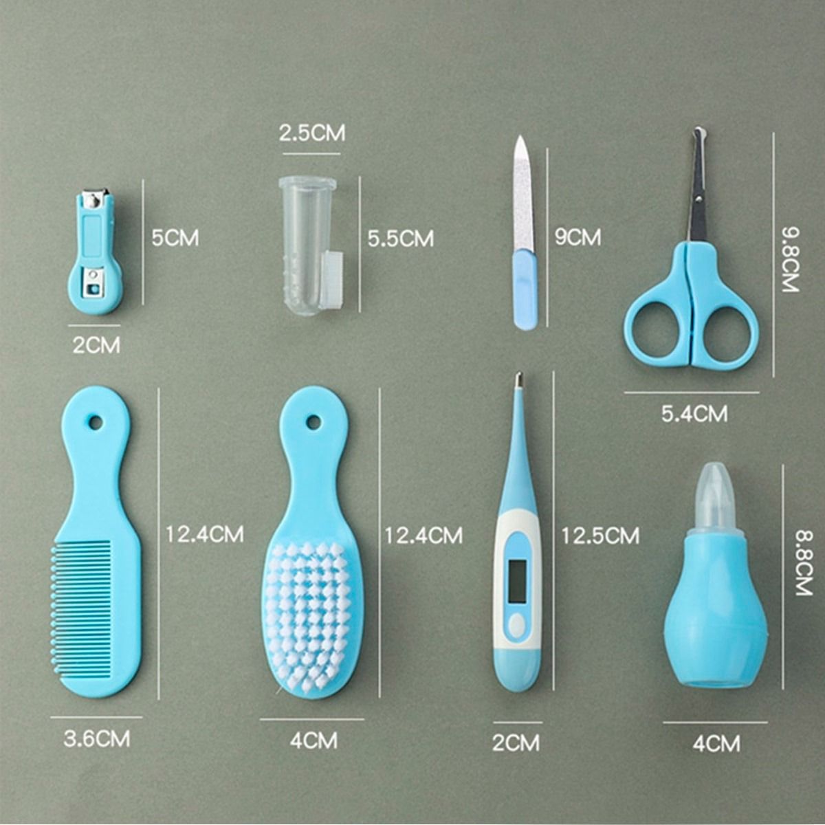 GENERICO - Kit Cuidado de Uñas Manicure para Niños Aseo para Bebés