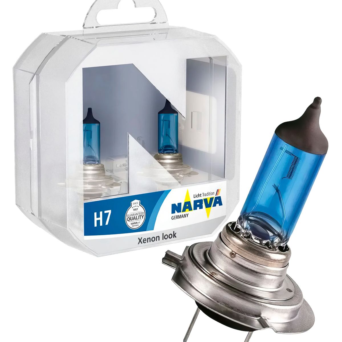 NARVA - Foco Narva Xenón H7 12v 55w PX26d Azul