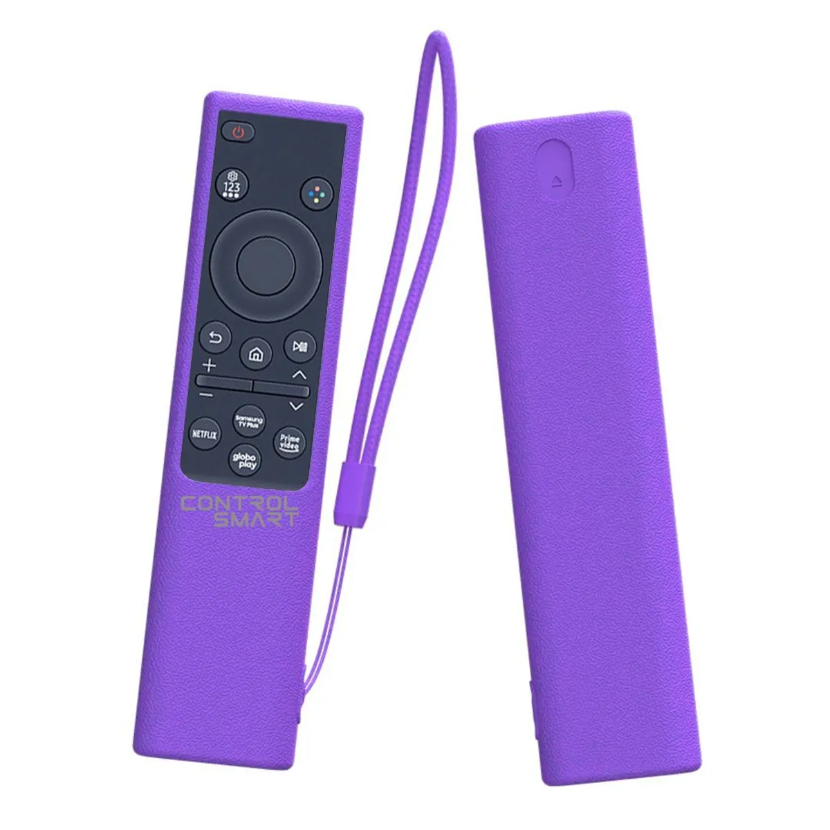 CASE - Funda De Silicona Para Control Samsung Bn59-01388 -Morado