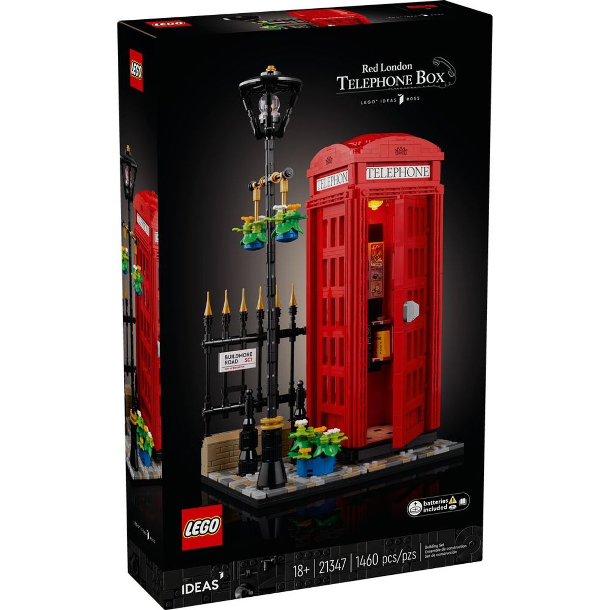 LEGO - LEGO 21347 Cabina Telefónica Roja de Londres