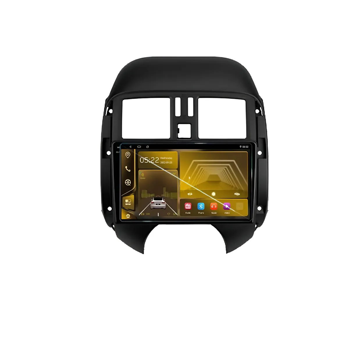 GENERICO - Autoradio Nissan Sunny Versa 2011-2014 +Cámara Full HD