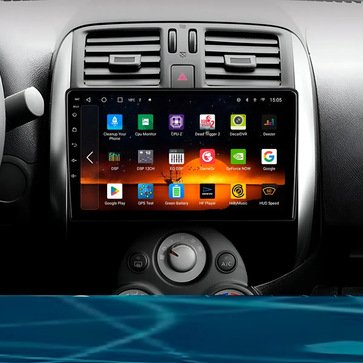GENERICO - Autoradio Nissan Sunny Versa 2011-2014 +Cámara Full HD