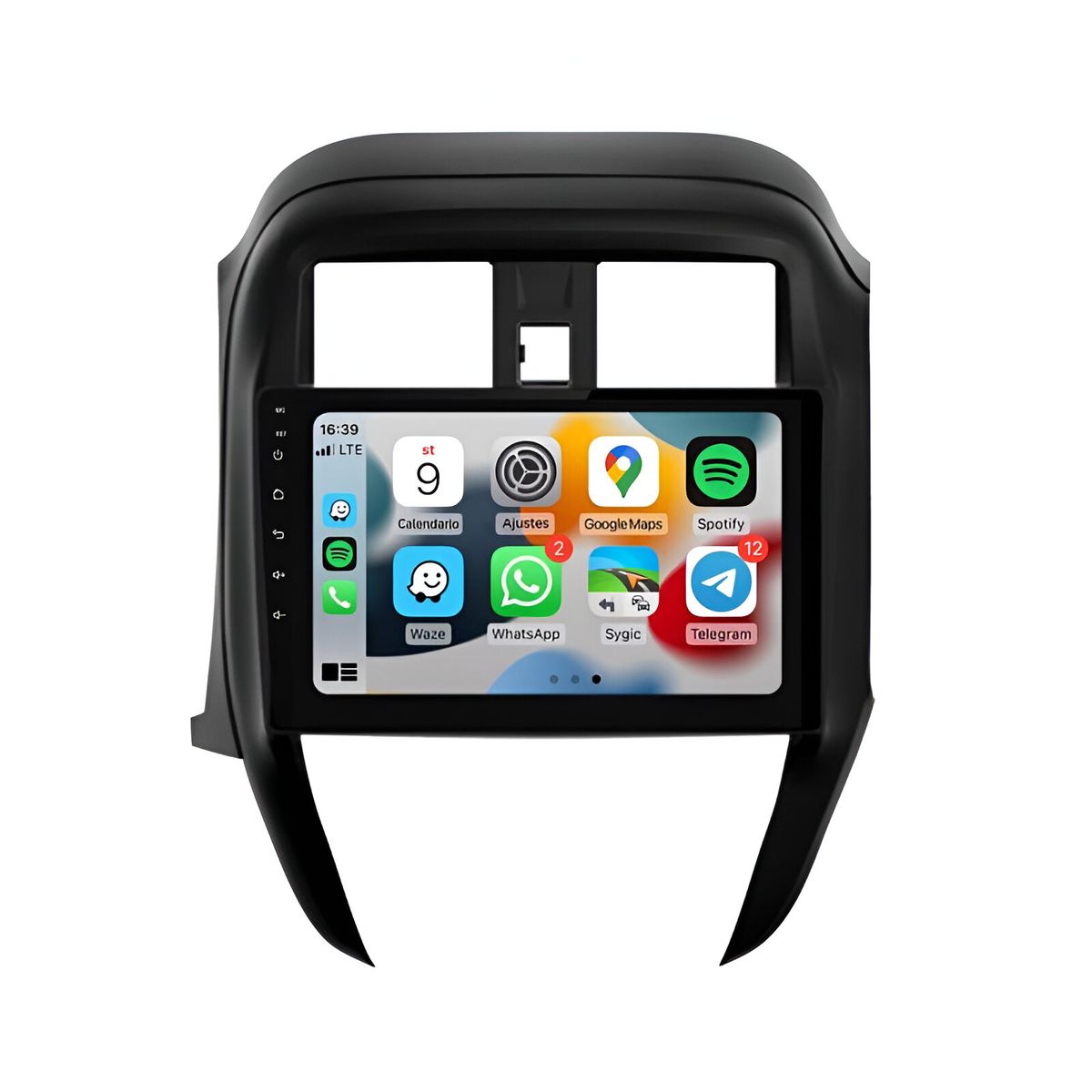 GENERICO - Autoradio nissan versa 2012-2019 +Cámara Full HD