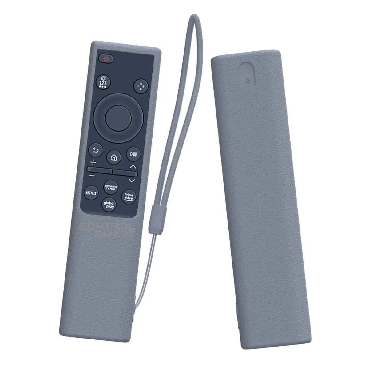 CASE - Funda De Silicona Para Control Samsung Bn59-01388 -Plomo