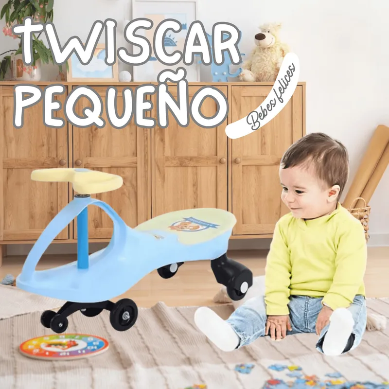 GENERICO - Carrito Arrastre twiscar pequeño de juguete para niño
