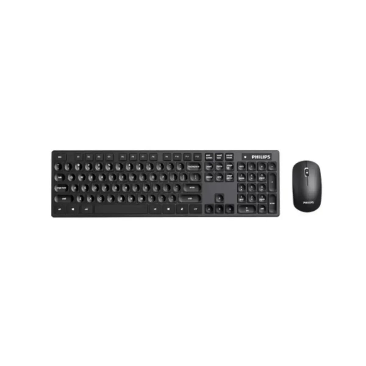 PHILIPS - COMBO TECLADO Y MOUSE INALÁMBRICO PHILIPS SPT6315 NEGRO