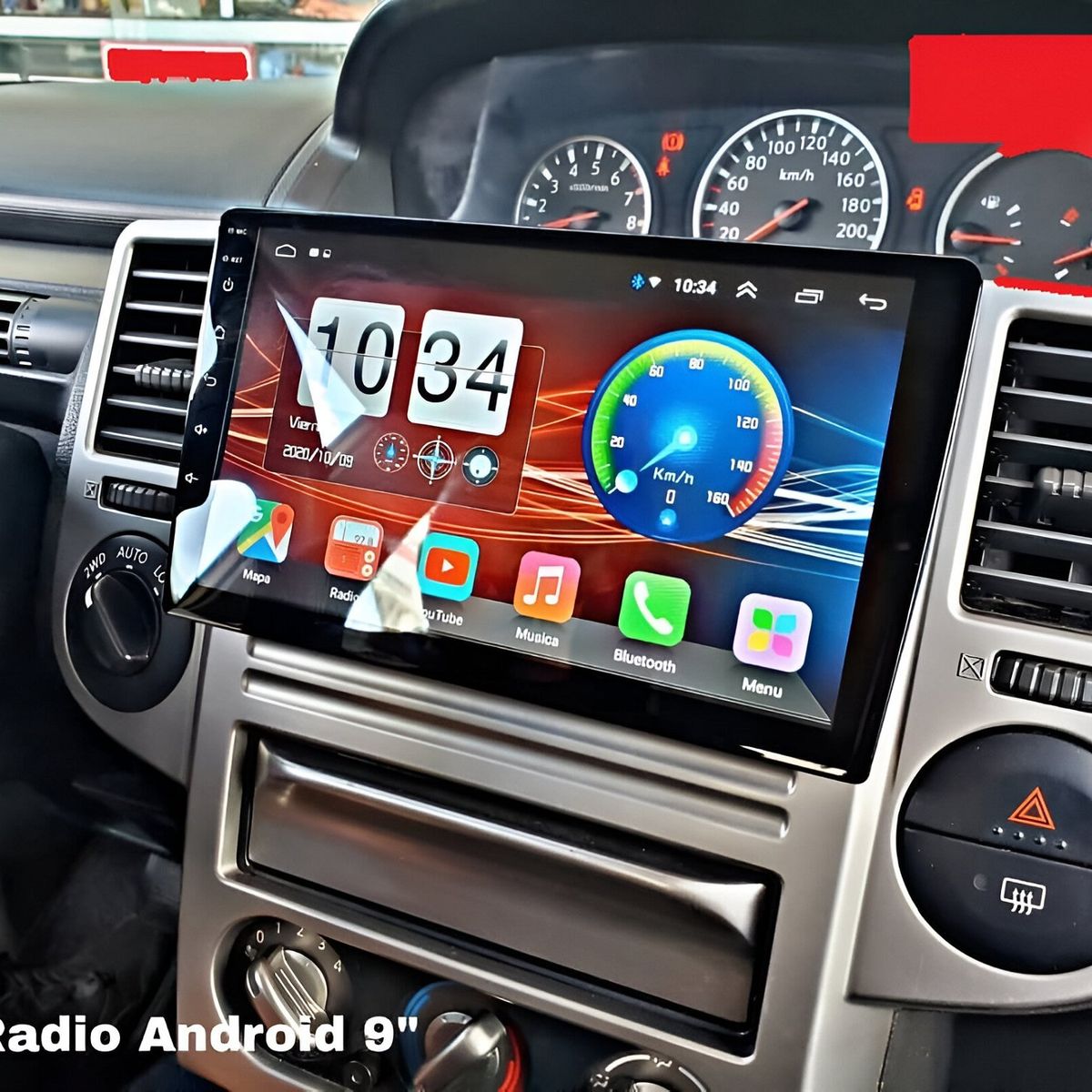 GENERICO - Autoradio Nissan Xtrail 2003-2006 +Cámara Full HD