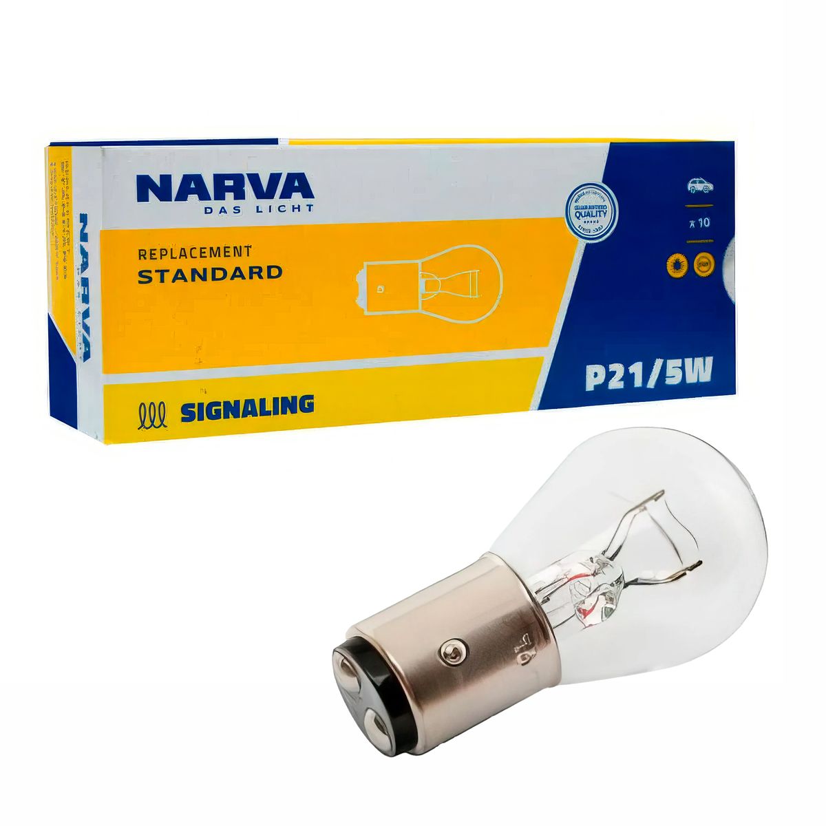 NARVA - Foco Narva 2 Contactos 24v 21/5w Standar