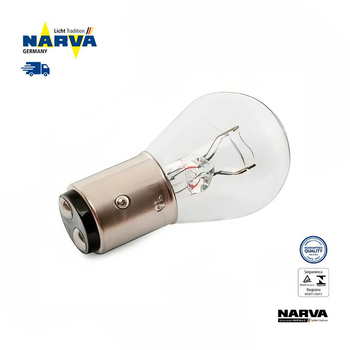 NARVA - Foco Narva 2 Contactos 24v 21/5w Standar