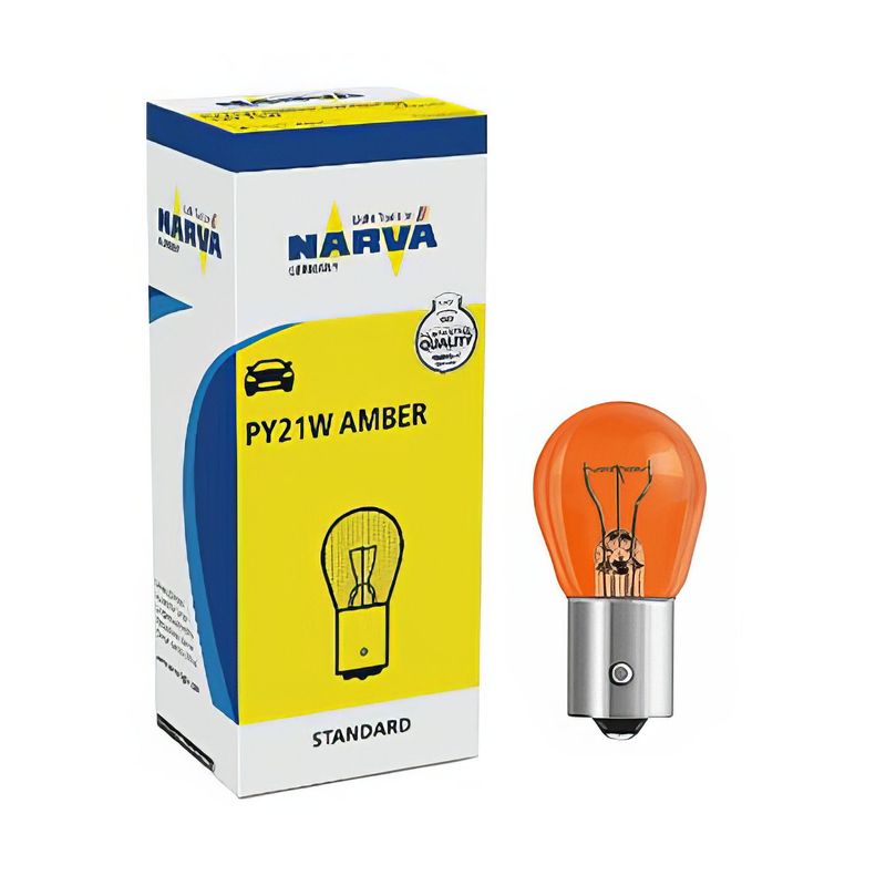 NARVA - Foco Narva 1 Contacto 12v 21w Ámbar Standar