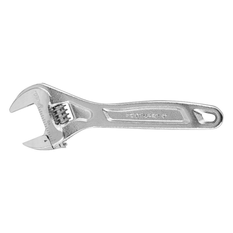 TRUPER - Llave francesa ajustable 6 profesional cromada