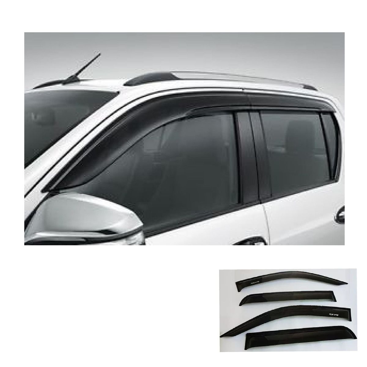 GENERICO - Correlluvias Original Hilux Revo 2016-2020