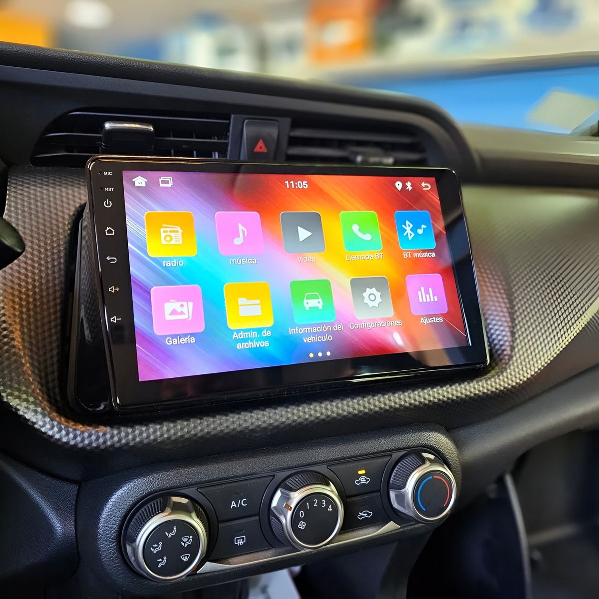 GENERICO - Autoradio Nissan Kicks 2018-2021 +Cámara Full HD