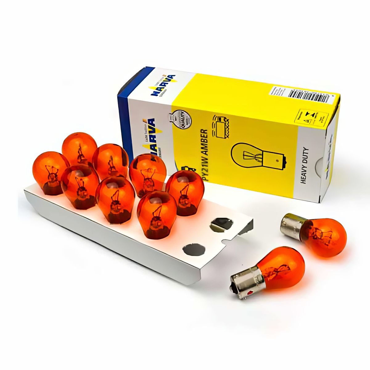 NARVA - Foco Narva 1 Contacto 24v 21w Ámbar Standar