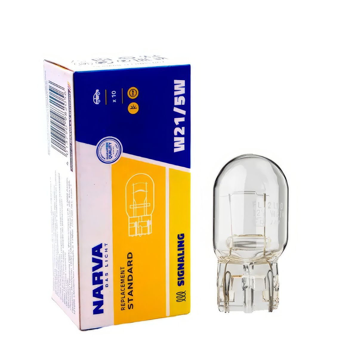 NARVA - Foco Narva 1 Contacto 12v 21w Lagrimón Standar