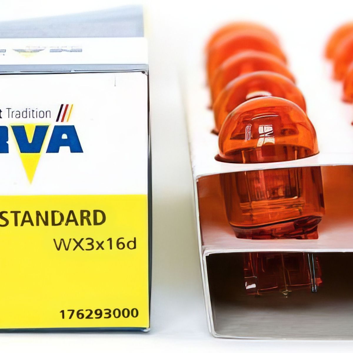 NARVA - Foco Narva 1 Contacto 12v 21w Lagrimón Ámbar Standar