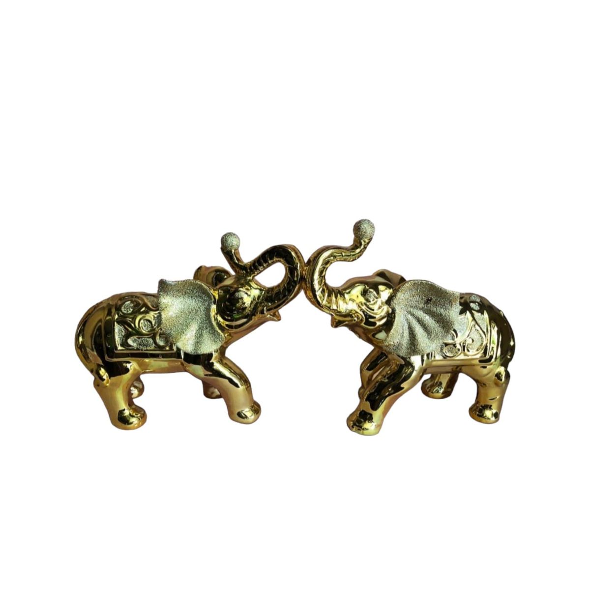 GENERICO - Adornos Elefantes Dorados