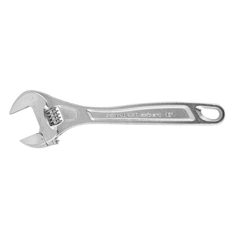 TRUPER - Llave francesa ajustable 12 profesional cromada