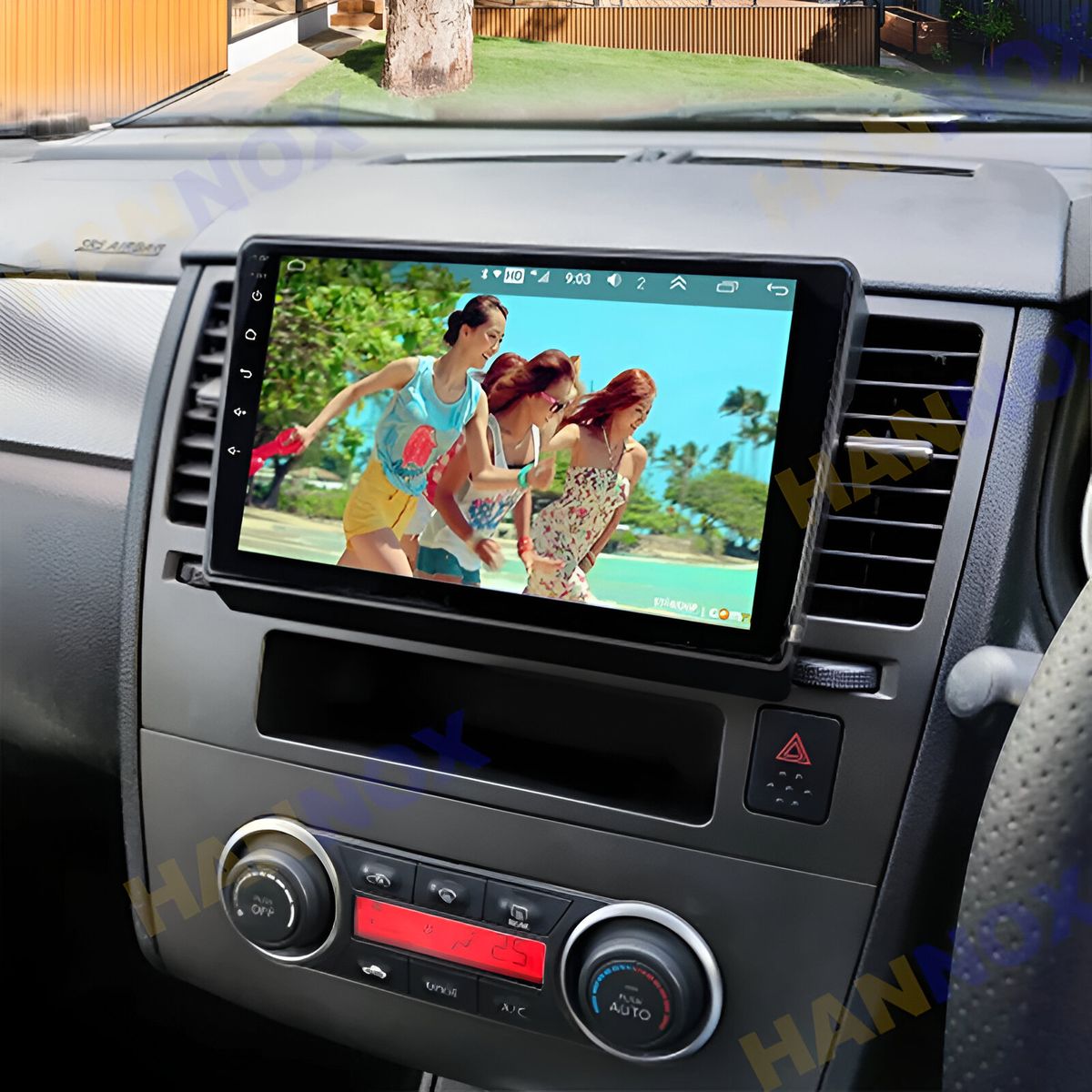 GENERICO - Autoradio Nissan Tiida 2004-2019 +Cámara Full HD