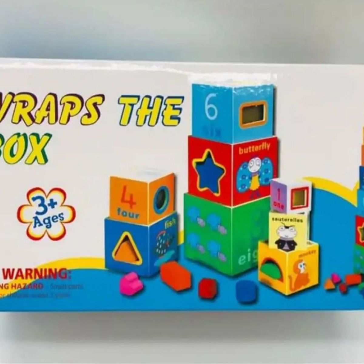 GENERICO - Juego Didáctico Torre de Encaje Numérico