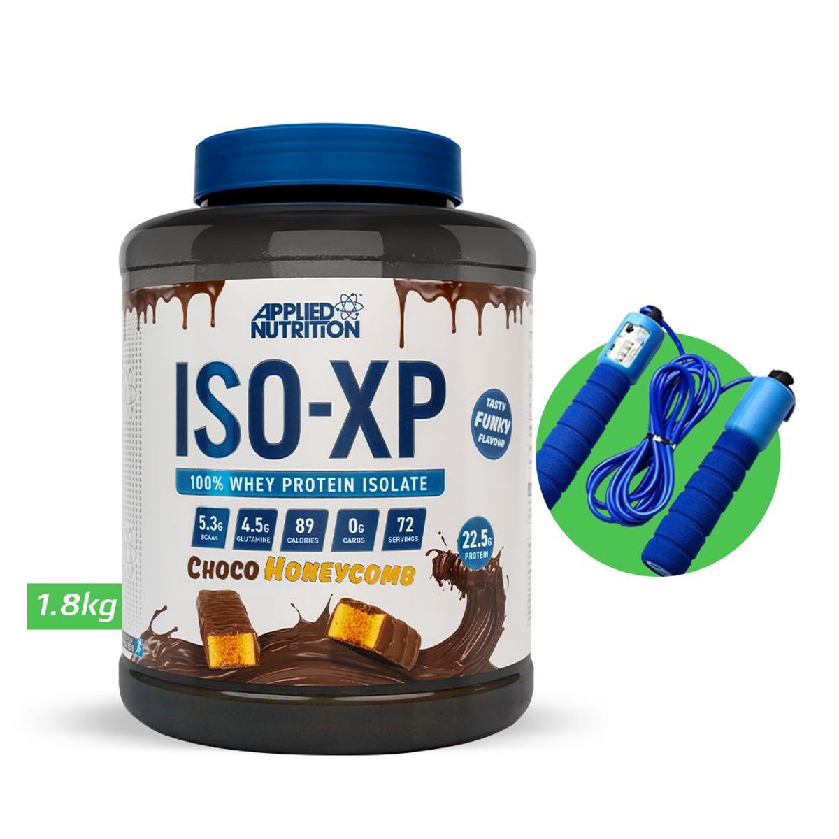 APPLIED NUTRITION - Proteína Applied Nutrition Iso XP 18kg Choco HoneyComb + REGALOS
