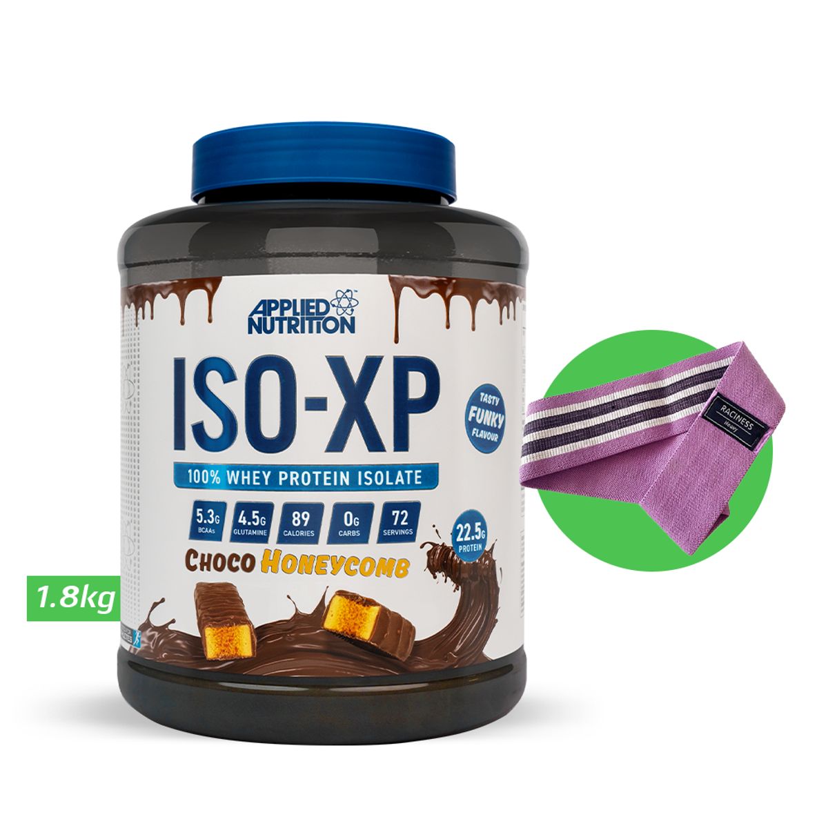 APPLIED NUTRITION - Proteína Applied Nutrition Iso XP 18kg Choco HoneyComb + REGALOS
