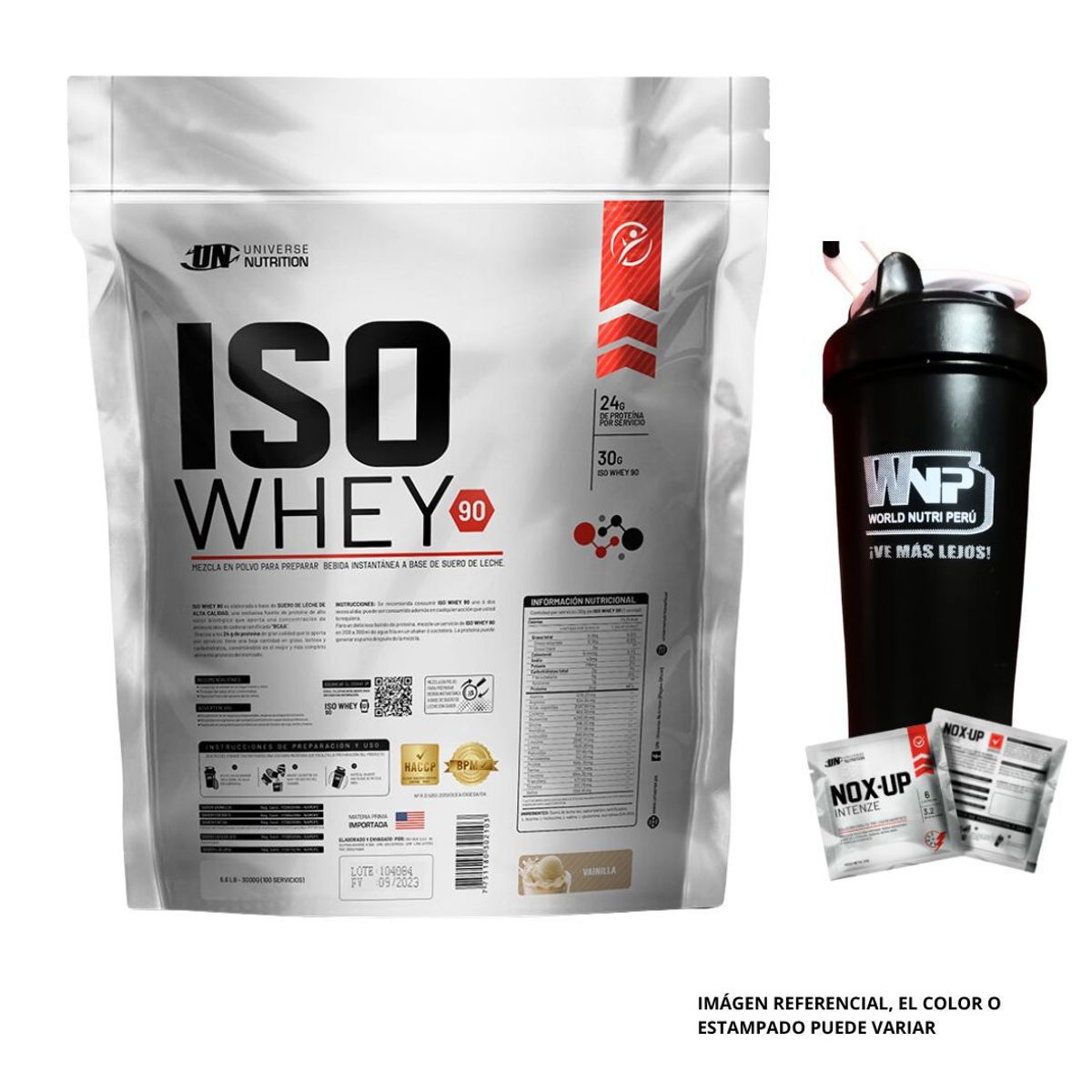 UNIVERSE NUTRITION - ISO WHEY 90 5KG COOKIES + SHAKER