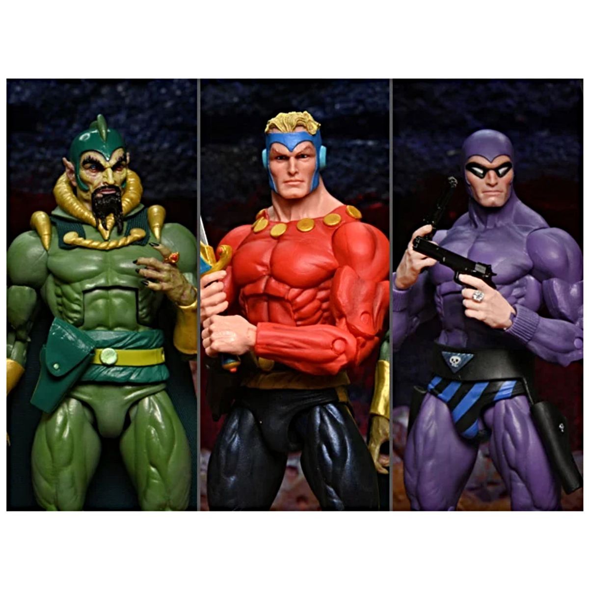 NECA - Figuras Flash Gordon The Phantom Ming The Merciless Neca