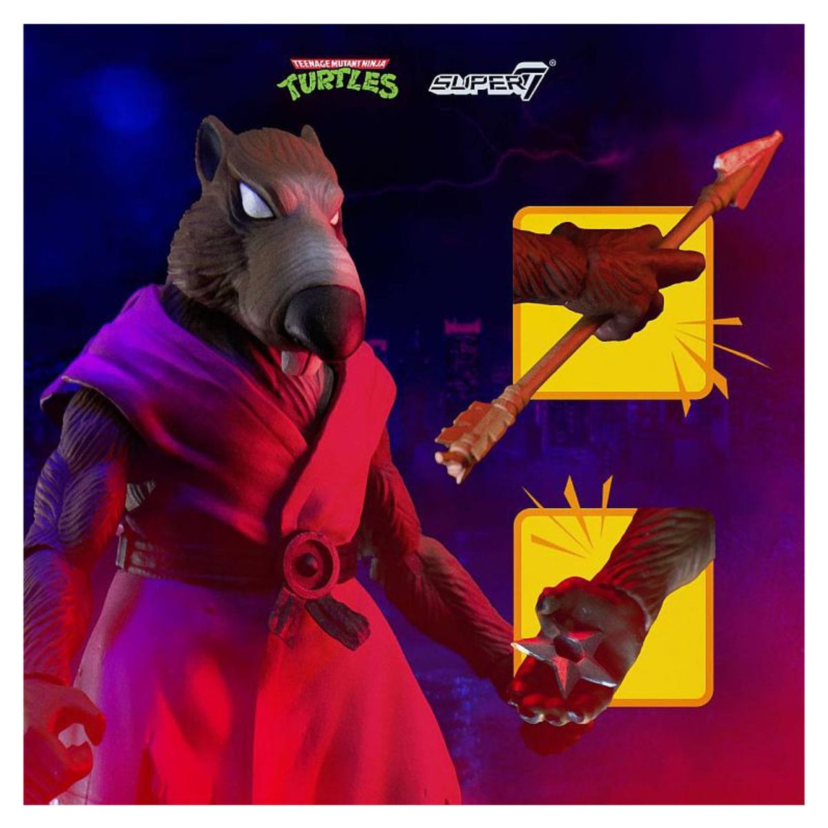 SUPER 7 - Tortugas Ninja Turtles ULTIMATES Splinter Super 7