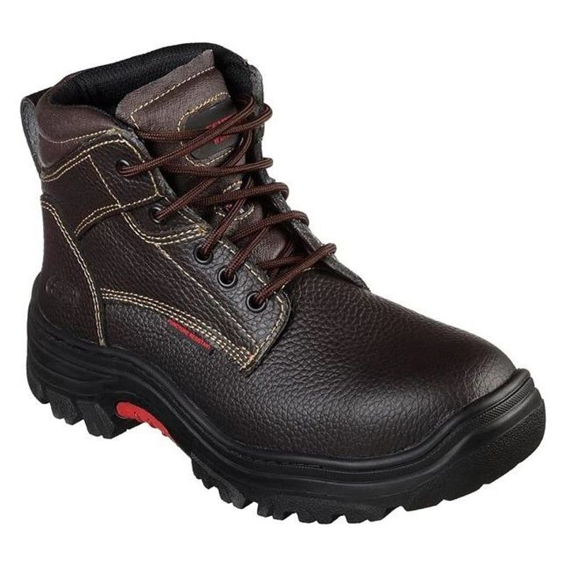 GENERICO - BOTIN SKECHERS PUNTA DE ACERO SUELA  ANTIPUNCION HOMBRE