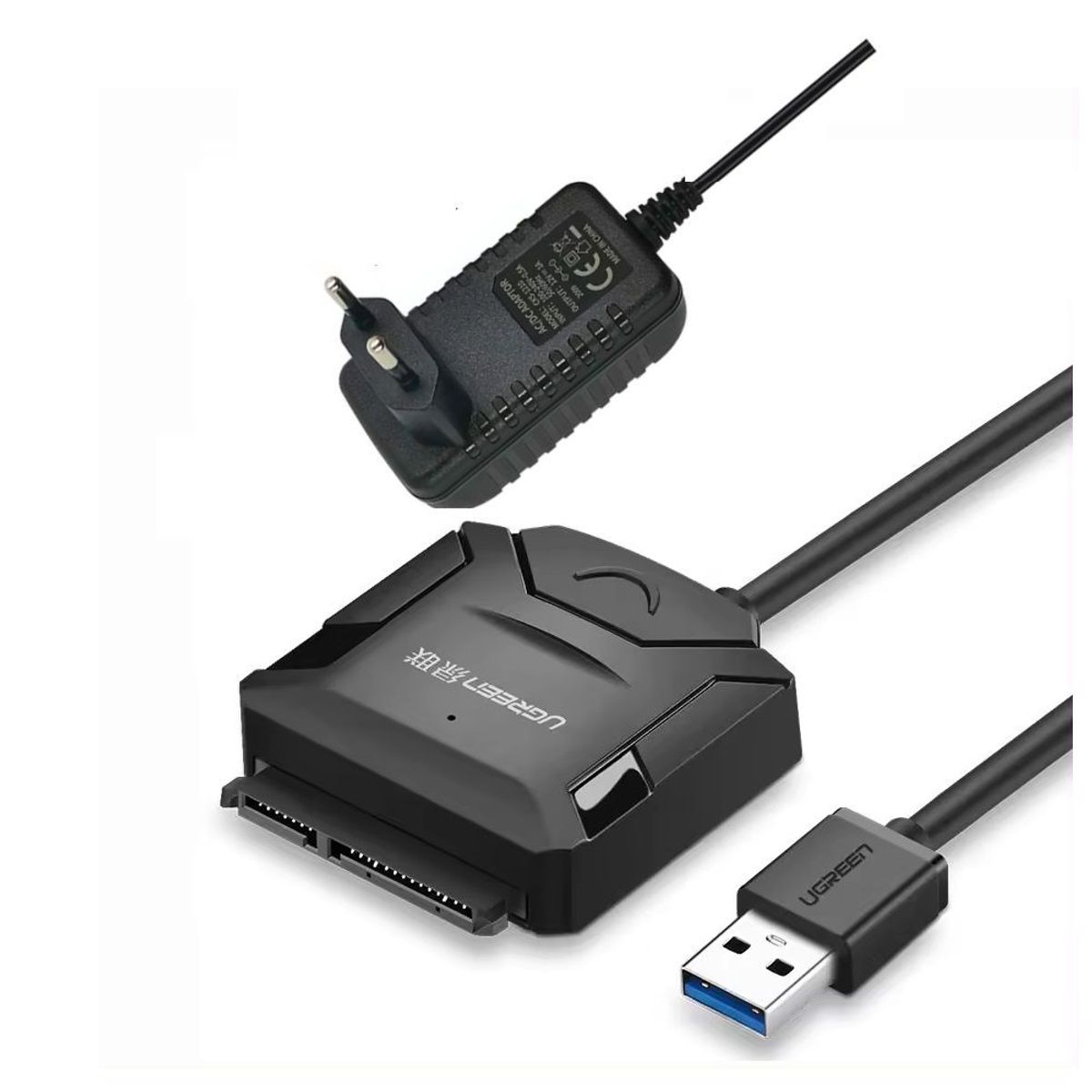 UGREEN - Adaptador sata UGREEN USB 3,0 SSD/HDD 3,5 y 2,5