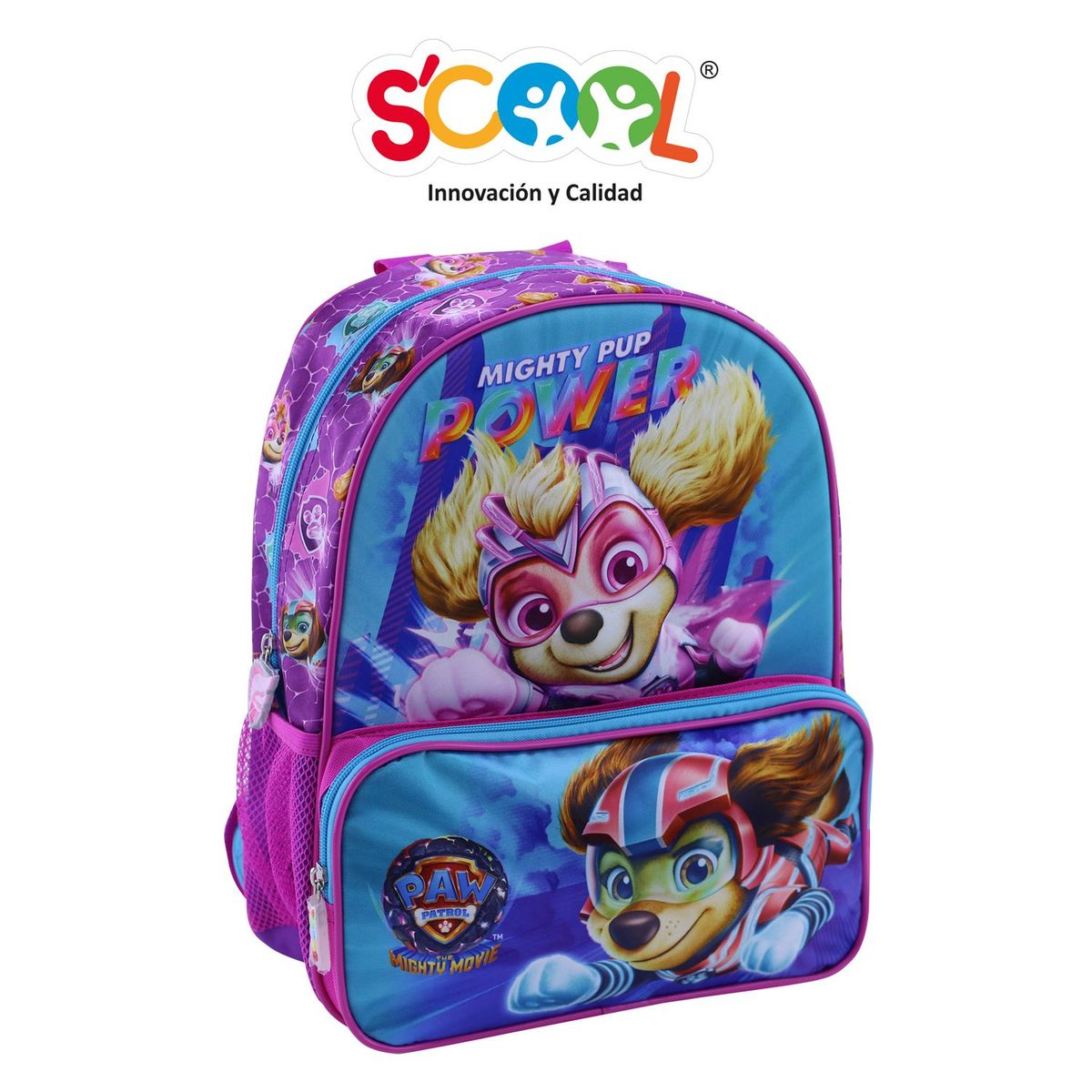SCOOL - MOCHILA SCOOL RANGER A4 PAW PATROL GIRL